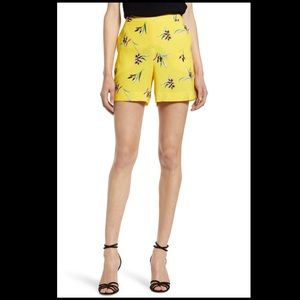 NORDSTROM Soft Shorts Yellow Petunia Women’s Sz XL